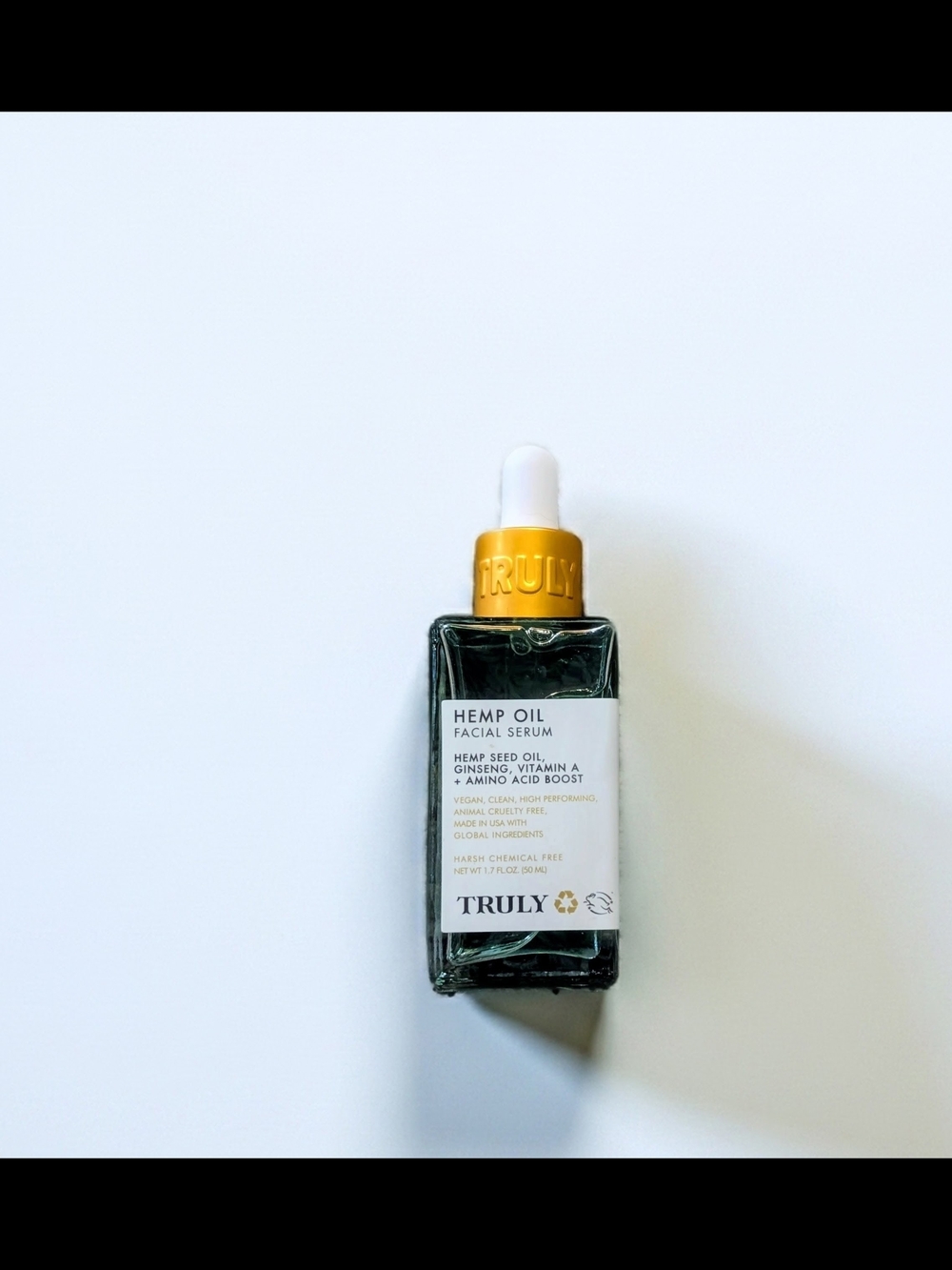 TRULY Hemp Oil Facial Serum